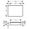 полка axor universal 42840000