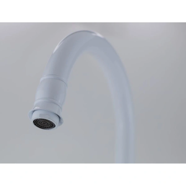 смеситель для кухни esko twiggy tg 519 w белый