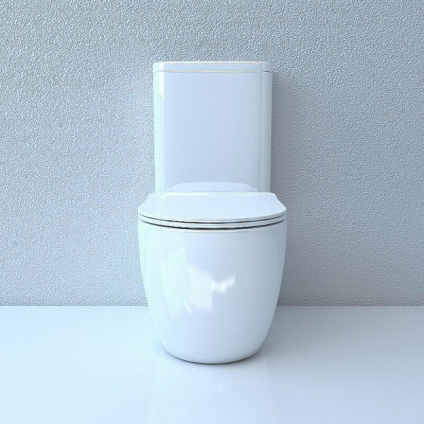 унитаз компакт esbano fortex-n esunfortw белый с бачком и сиденьем микролифт