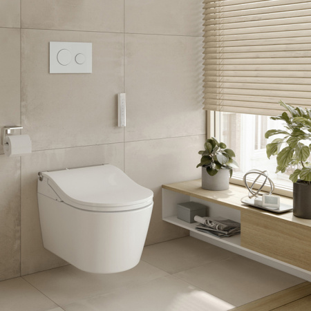 унитаз, toto, washlet rw, подвесной, шгв 380*580*335, cefiontect, цвет-белый