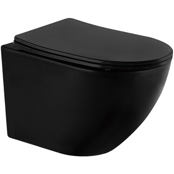 комплект унитаза с инсталляцией abber bequem ac1100mb-ac0105-ac0121mb с сиденьем микролифт и черной матовой клавишей смыва