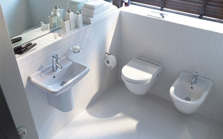 биде подвесное duravit starck 3 2280150000