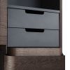 шкаф пенал am.pm sensation 40 l m30chl0406tf подвесной табачный дуб