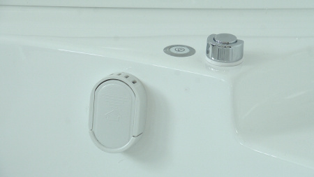 душевой бокс timo lux 135х135 t-7735c с гидромассажем