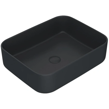 раковина-чаша iddis bridge 50см bribm05i27 черная матовая