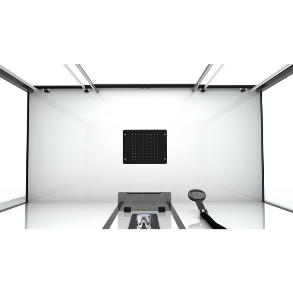 душевая кабина black&white galaxy g8010, 85 x 160 см, гидромассажная