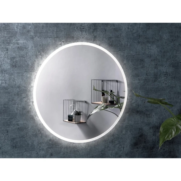 зеркало jacob delafon eb1436-nf ø70 см, с подсветкой с ик-сенсором