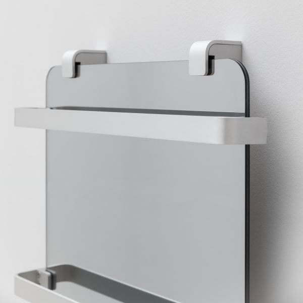 полотенцесушитель электрический allen brau 8.21004.gl infinity зеркало 1400х440мм