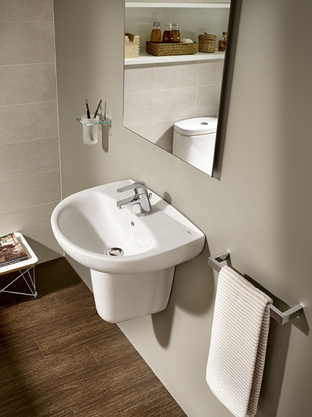 смеситель для раковины с донным клапаном roca victoria 5a3n25c0m