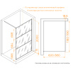 душевая перегородка rgw wa-09b 1200