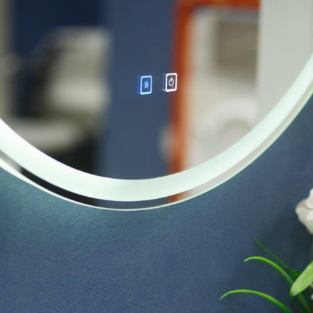 Зеркало BelBagno SPC-RNG-700-LED-TCH-WARM с подсветкой с подогревом с сенсорным выключателем