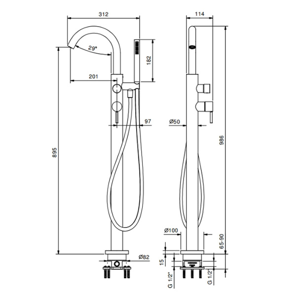 смеситель напольный для ванны fantini nostromo 50 p6 e880b цвет matt british gold pvd смеситель напольный для ванны fantini nostromo 50 p6 e880b цвет matt british gold pvd