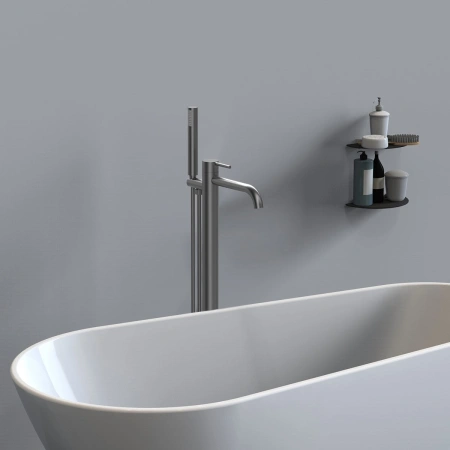 смеситель напольный для ванны vincea desire vtf-1dgm