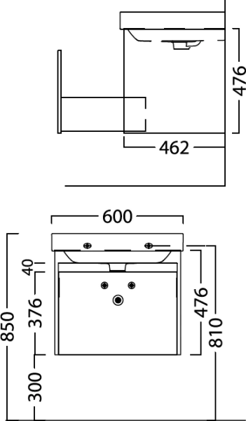 тумба под раковину kerama marazzi buongiorno 60 белая