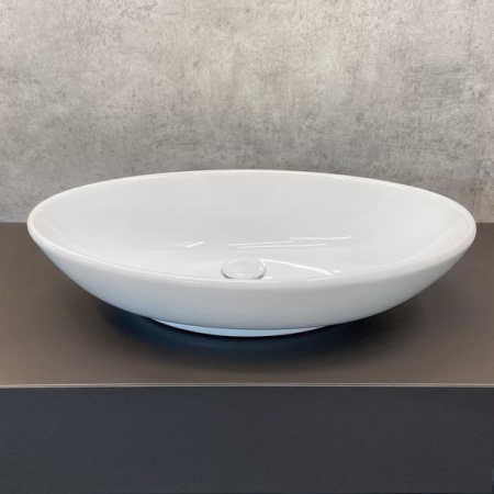 раковина накладная 60 см comforty 7689 белый