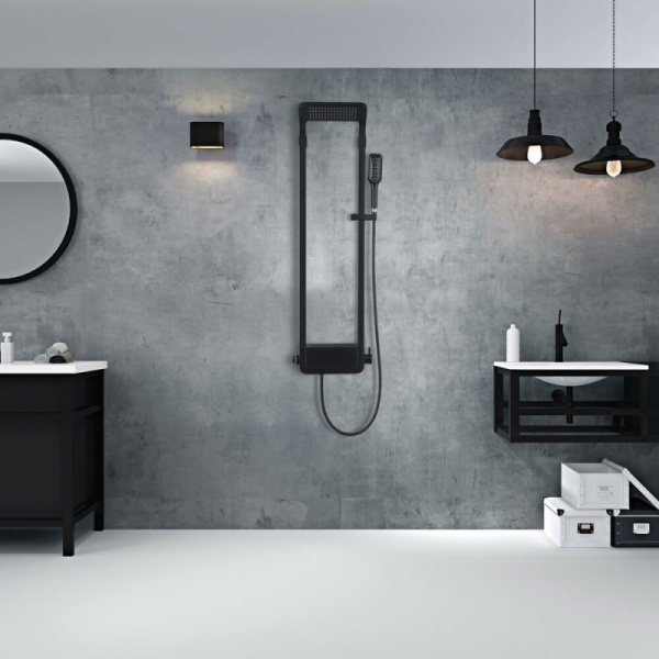 душевая система black&white seasons w1010 зимняя метель