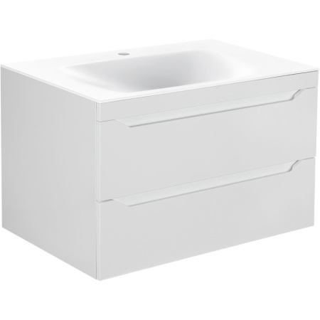 тумба белый глянец 79,9 см vincea fine vmc-2f800gw