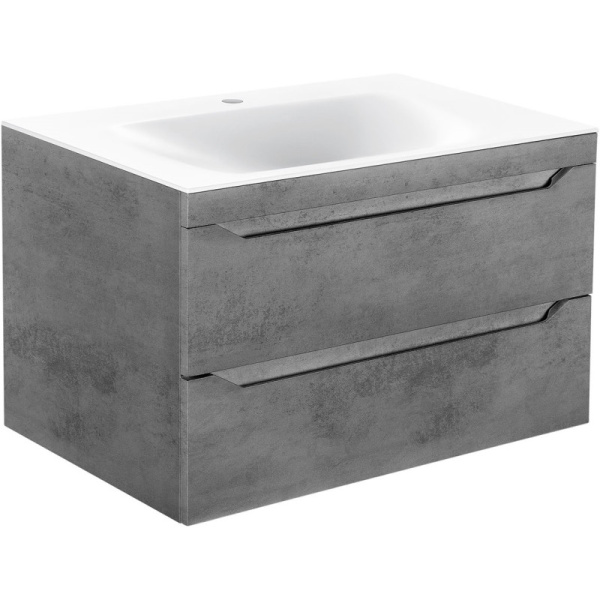 тумба бетон 79,9 см vincea fine vmc-2f800bt