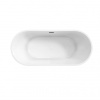 акриловая ванна belbagno uno 170x75 bb701-1700-750-k без гидромассажа