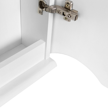 зеркало am.pm like 65 r, белый глянец