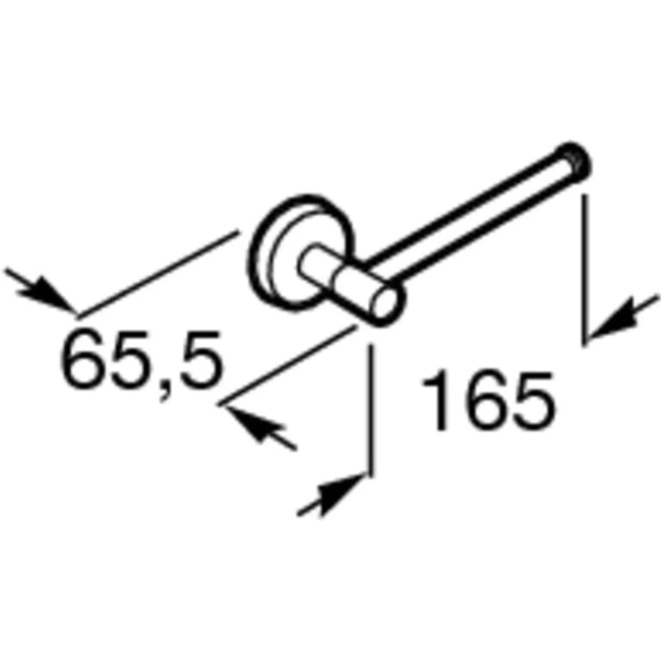 Держатель туалетной бумаги Roca Twin 816712001