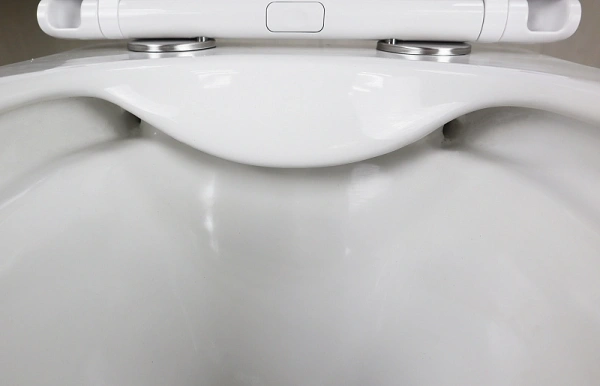 унитаз azario pro pro-002 подвесной, безободковый, с сиденьем микролифт, 49х34х35 см, белый