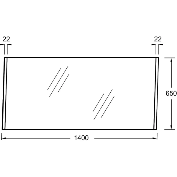 зеркало jacob delafon sherwood 140 eb1839ru-p13 состаренный дуб