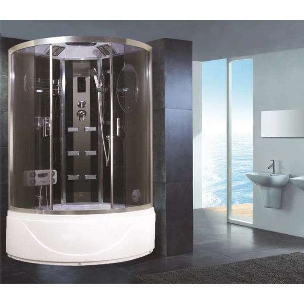 душевая кабина niagara ng-911-01 (115х115х220) высокий поддон стекло тонированное