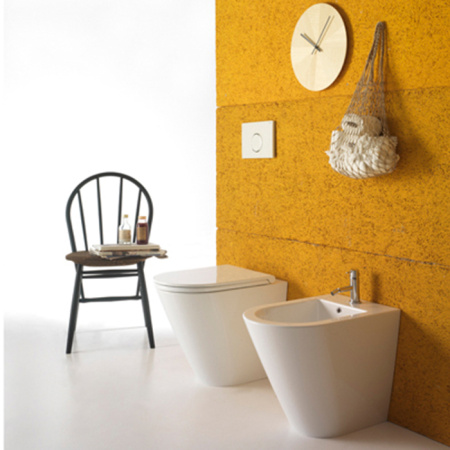 Унитаз приставной Globo Forty3 FO002.BI