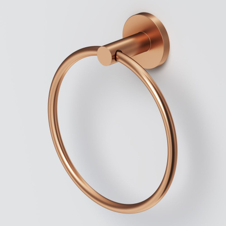 полотенцедержатель am.pm x-joy a85a34444, кольцо, цвет розовое золото