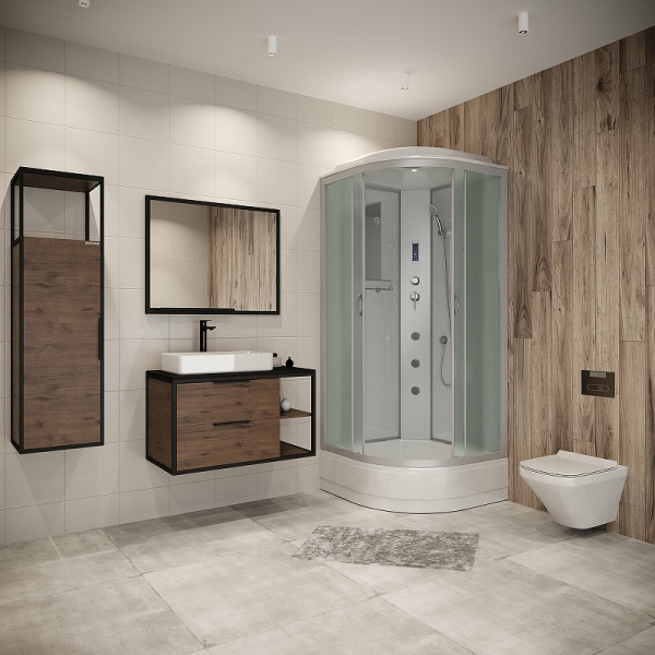 душевая кабина niagara classic 100x100 ng-3302-14f с гидромассажем