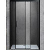 Душевая дверь Vincea Soft 110 VDS-3SO110CLB профиль черный, стекло прозрачное