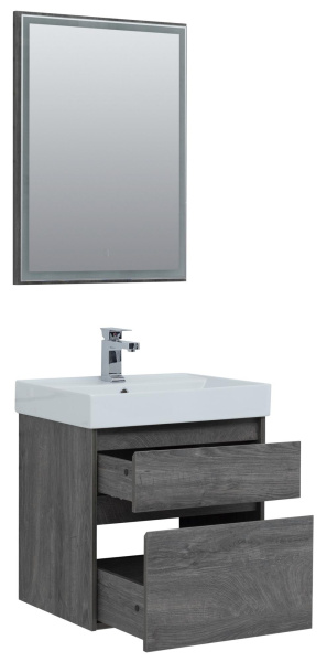 мебель для ванной aquanet nova lite 60 дуб рошелье (2 ящика) мебель для ванной aquanet nova lite 60 дуб рошелье (2 ящика)