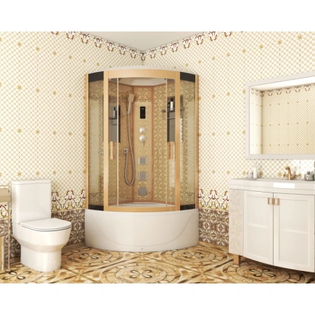 душевая кабина niagara luxe ng-7790g 90x90 с гидромассажем