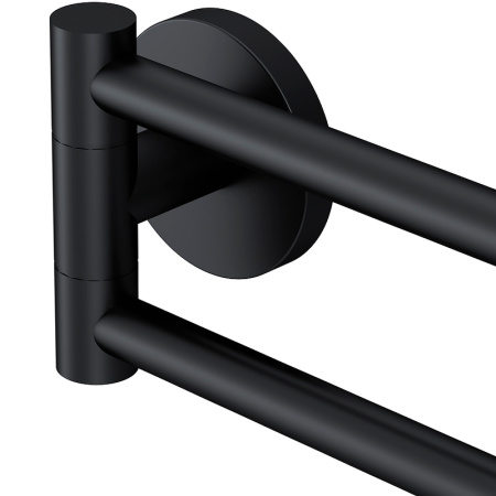 полотенцедержатель am.pm x-joy a85a32622 поворотный черный матовый