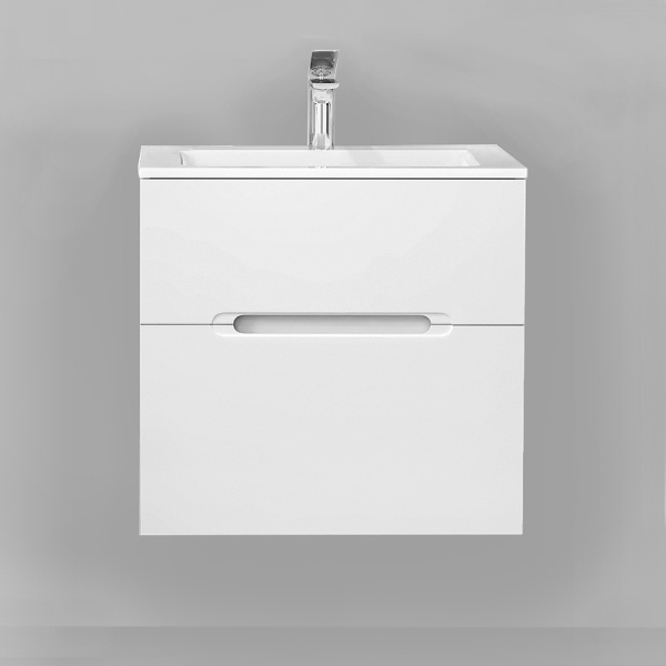 тумба под раковину jorno modul 65 mоl.01.62/p/w подвесная белый глянец