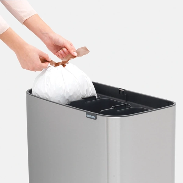 Мусорное ведро Brabantia Bo Touch Bin 316081 11 + 11 + 11 л