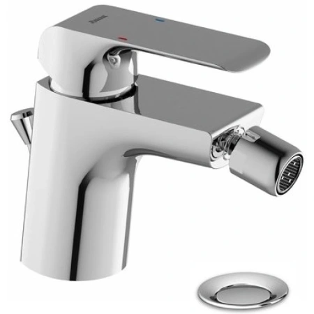 Смеситель Ravak Flat X070122 для биде, с донным клапаном, хром