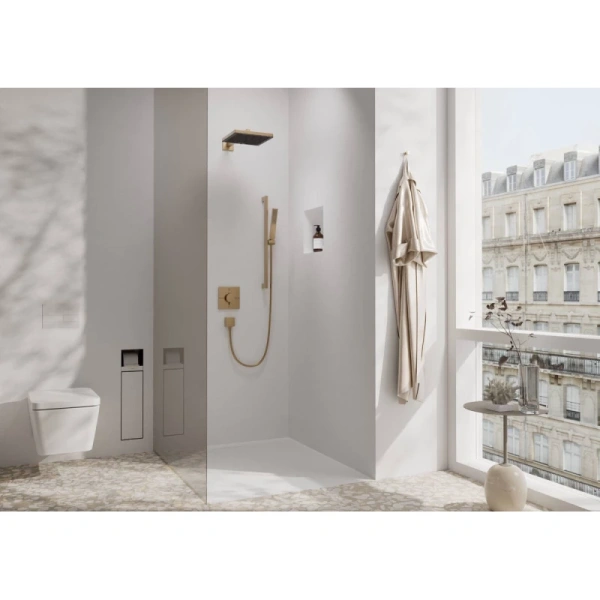 кронштейн для верхнего душа 390 мм hansgrohe pulsify e 24337140