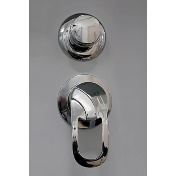 душевая кабина river lena 90x90x46 мт 10000001423 профиль матовый хром задняя стенка белая