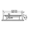 душевой поддон rgw acrylic lux/tn-p 80×80x16 без сифона