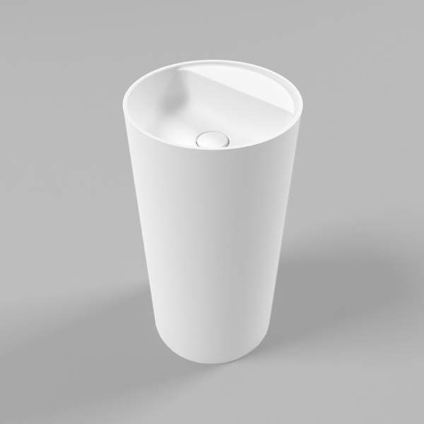 раковина whitecross pantheon 43 0708.043043.200 белая матовая