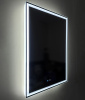 Зеркало BelBagno 100 SPC-GRT-1000-800-LED-TCH-SND с подсветкой с голосовым управлением и подогревом