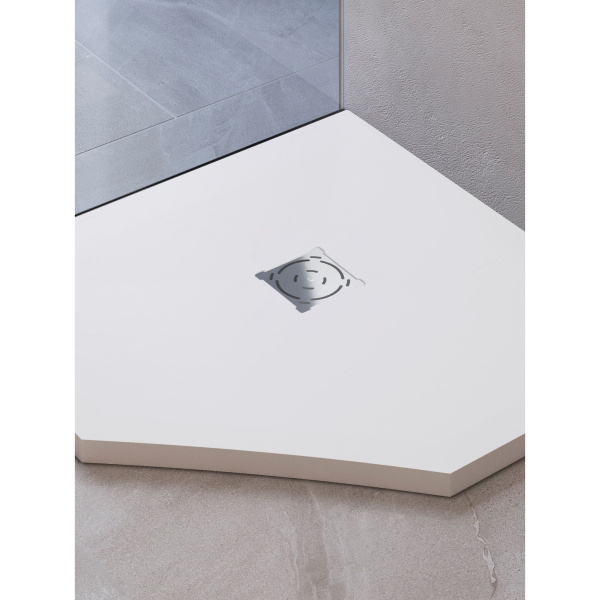 душевой поддон из искусственного камня rgw stone tray st/t-w 80×80 16155088-01 белый