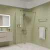 душевая система iddis spahome sphsbtki06 260 мм, с термостатом, хром