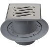 душевой трап 144x144/50 мм pestan confluo standard tide vertical 13000018, хром
