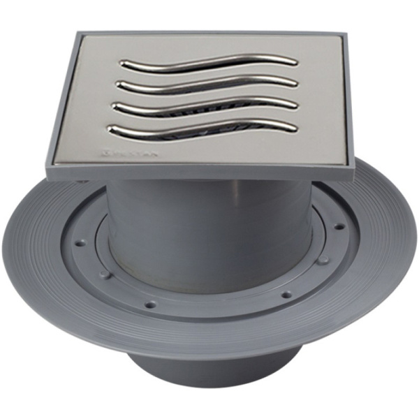 душевой трап 144x144/50 мм pestan confluo standard tide vertical 13000018, хром