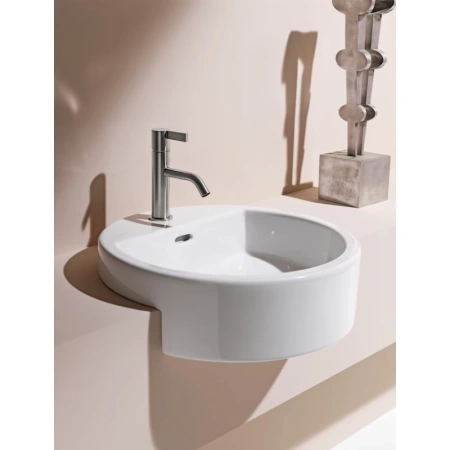 накладная раковина в ванную 46 см laufen living city 8.1343.1.000.104.1