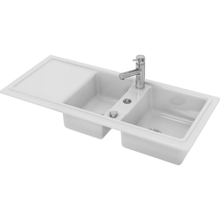Кухонная мойка Duravit Cassia 7513110000, белая