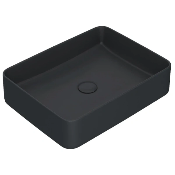 раковина-чаша iddis slide 47см slibm02i27 черная матовая